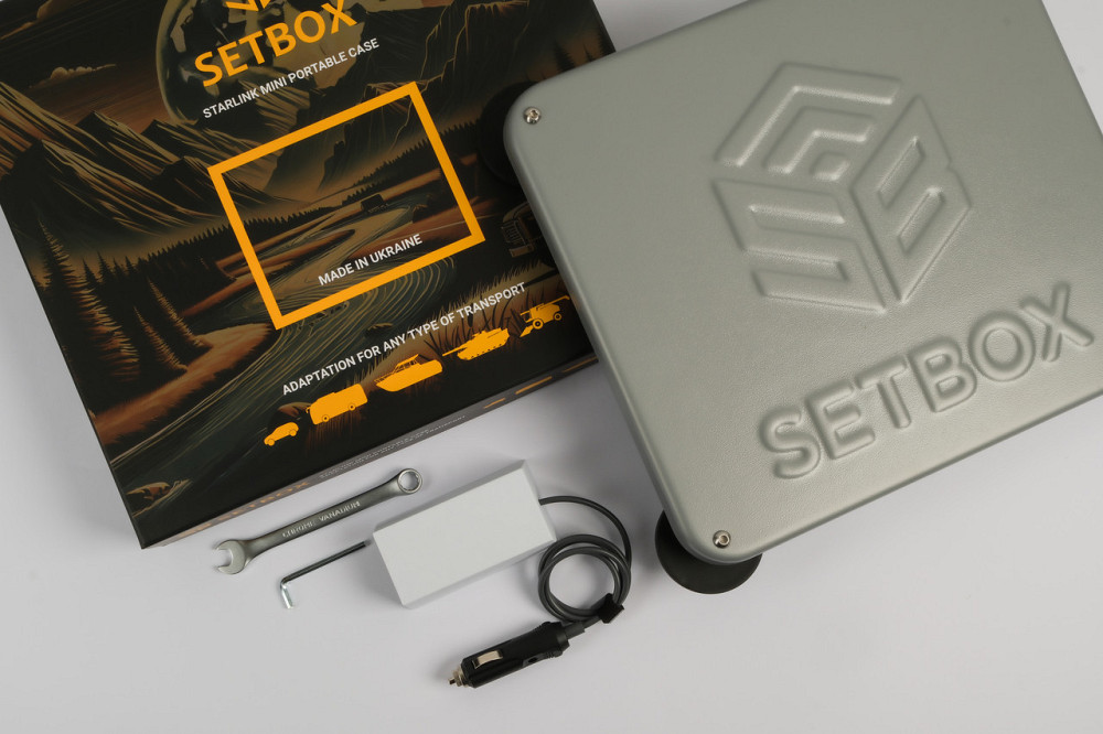 Корпус Setbox для Starlink Mini на авто для самостійного складання (коробка, інструкція, повністю готовий комплект) Сірий Київ - фото 9