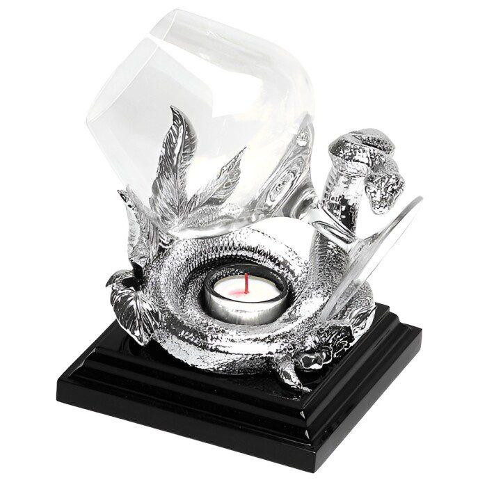 Бокал с подогревом для коньяка “Snake” богемское стекло, на подставке 15х15х18 см Ровно - изображение 1