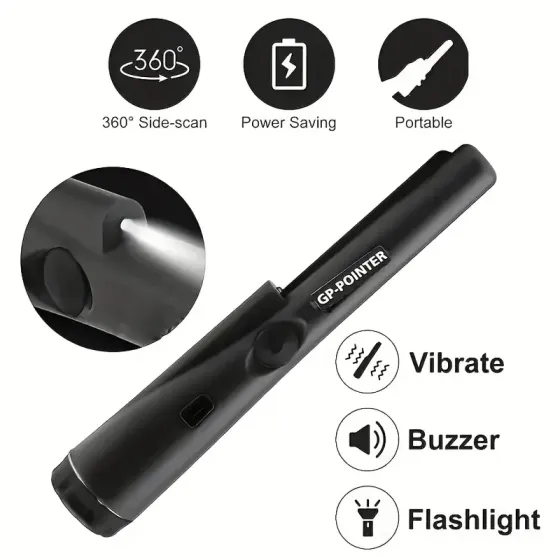 Портативный водонепроницаемый ручной металлоискатель Киев