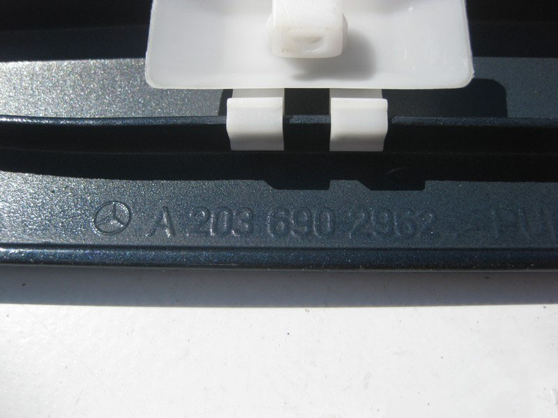 Mercedes-Benz  A2036902962 Молдинг задніх лівих дверей без хрому C-Class W203 Одеса - фото 3