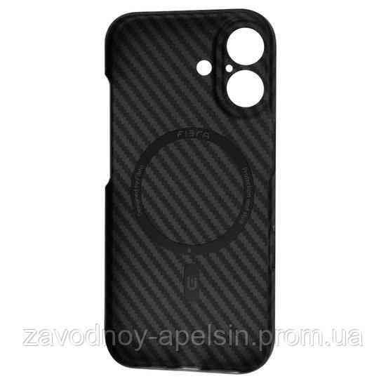 Iphone 17 Ультратонкий чехол Карбон (черный) Одесса