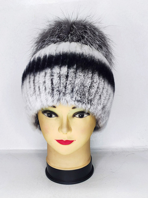Шапка хутряна жіноча Тіфані Rex Шиншиловий Харків - фото 5