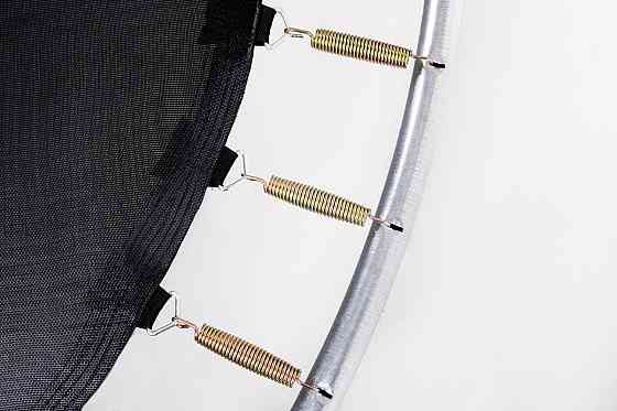 Батут 366см Hop-Sport с внутренней защитной сеткой и лестницей уличный батут для детей и взрослых до 150кг Киев