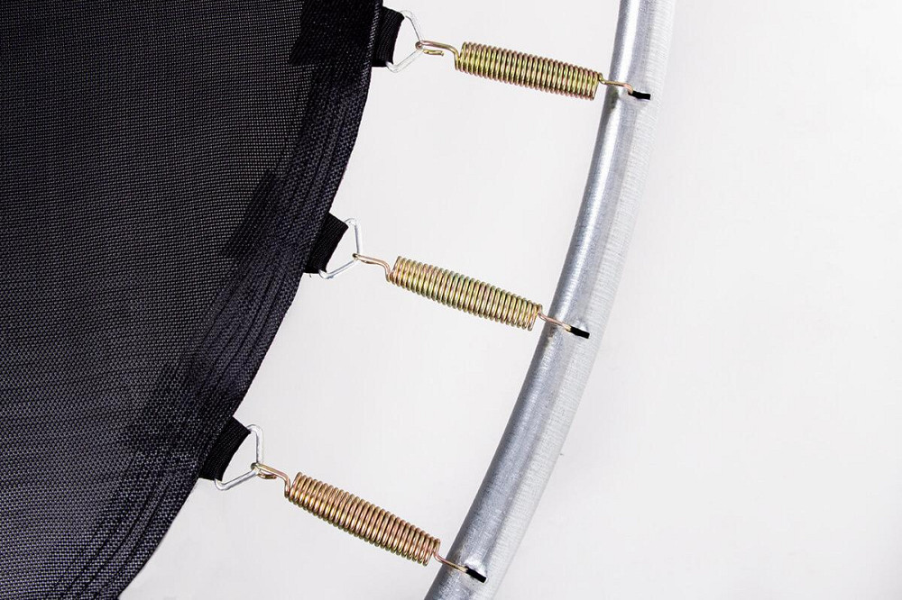 Батут 366см Hop-Sport с внутренней защитной сеткой и лестницей уличный батут для детей и взрослых до 150кг Киев - изображение 6