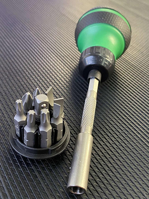 Трещоточная отвертка-мини TOPTUL 9-в-1 GAAR1101 Одесса - изображение 4