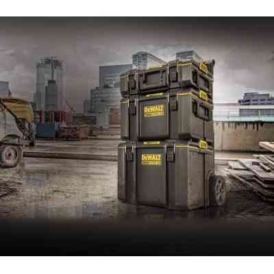 Ящик для инструментов DeWALT Ящик-тележка TOUGHSYSTEM 2.0 608х500х990 мм (DWST83295-1) Винница