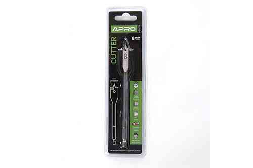 Сверло перьевое Ø8мм, длина 150мм Cutter APRO Ровно