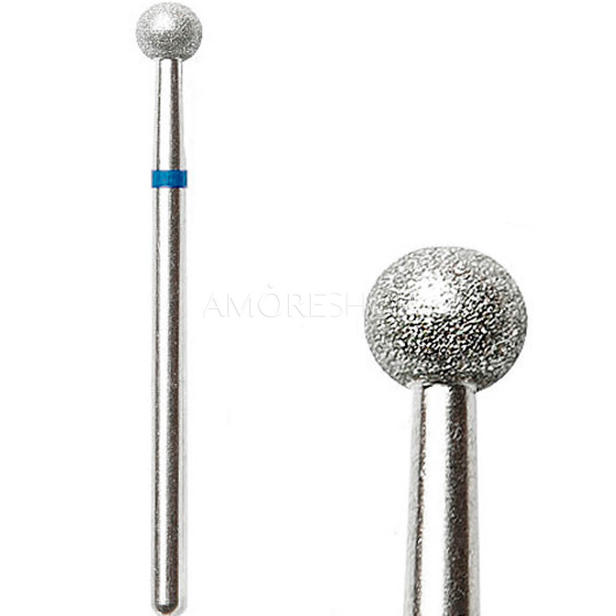 Насадка на фреску алмазна велика сферична кулька синій Київ - фото 1