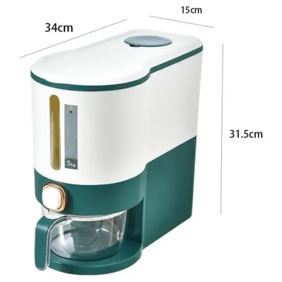 Диспенсер для сыпучих продуктов с дозатором "Профи-Дозатор 5000" / Контейнер для хранения сыпучих продуктов Коломия