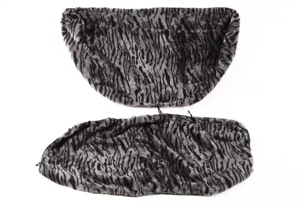 Чехли на сідниці хутряні чорний/графітний з підгол. Вінниця - фото 3