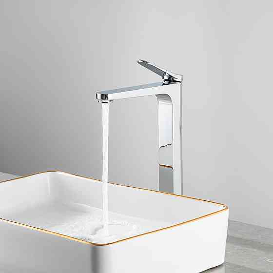 Смеситель для раковины высокий GAPPO G1010-2 хром Киев