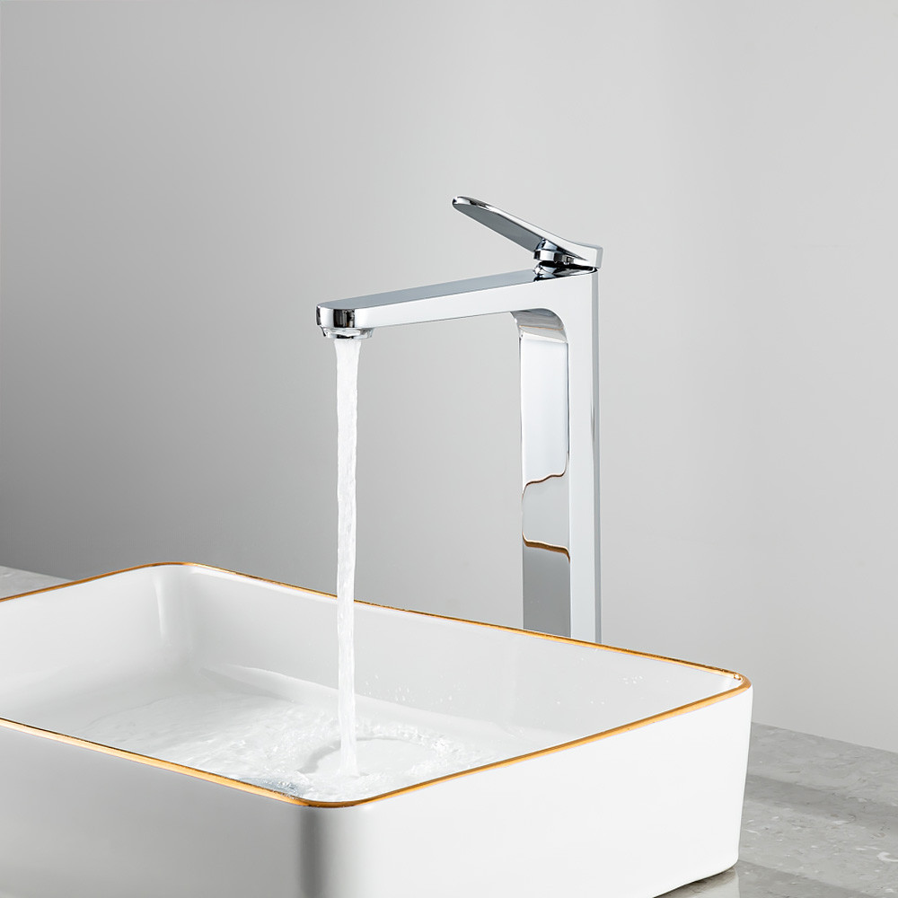 Смеситель для раковины высокий GAPPO G1010-2 хром Киев - изображение 2