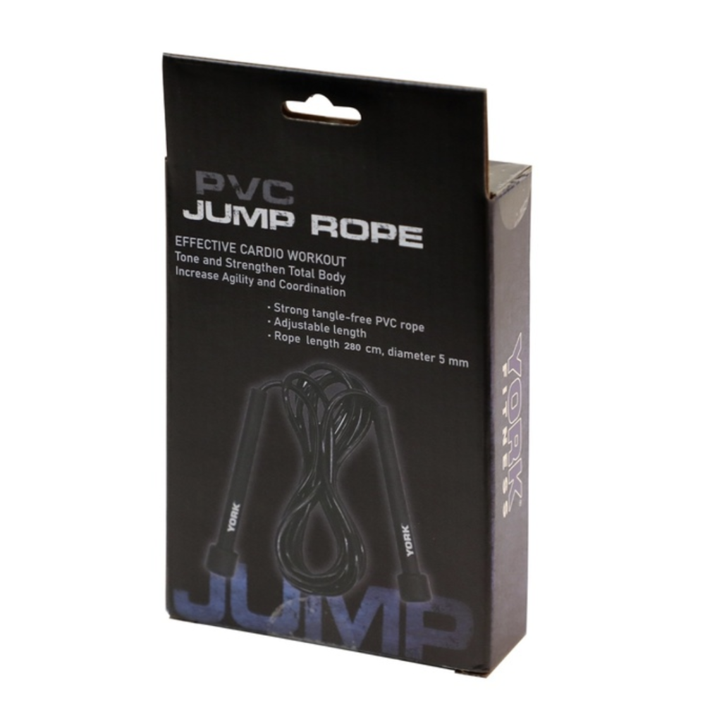 Скакалка York Fitness PVC з пластиковими ручками Київ - фото 3