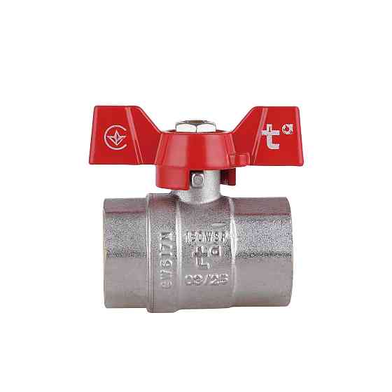 Кран кульовий Thermo Alliance Standart 1" ВР для води (метелик) SD602NW25PN40 Київ