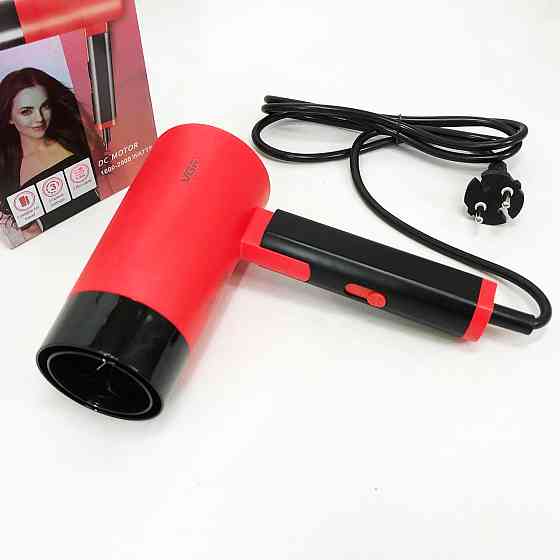 Зручний надійний фен для волосся VGR, Портативний фен для сушіння дому та салону YA-84 Івано-Франківськ