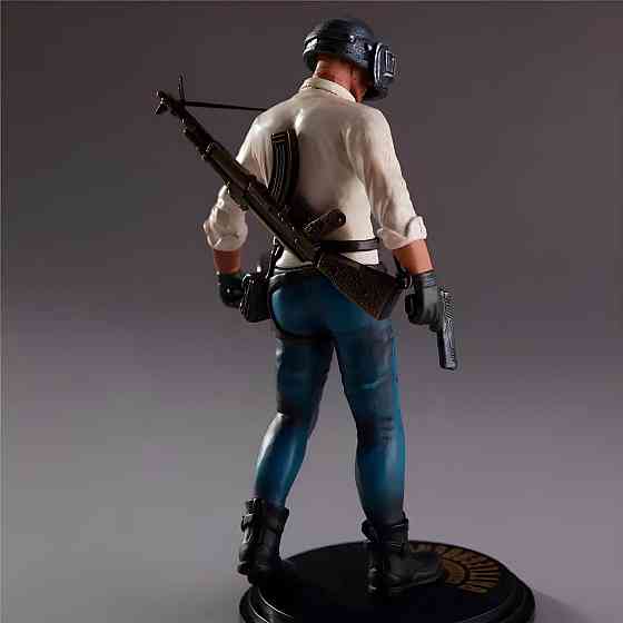 Фігурка PUBG RESTEQ — екшн-фігурка з гри PlayerUnknown's Battlegrounds, 17 см, з аксесуарами, подарункова коробка Київ