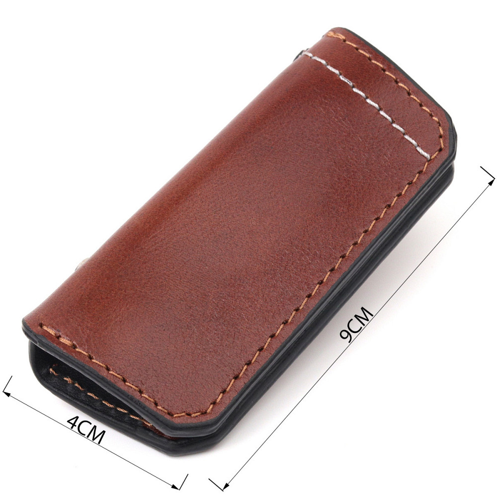 Зручна шкіряна ключниця Grande Pelle 11392 Коричневий Київ - фото 8