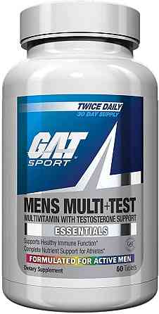 Витаминно-минеральный комплекс для мужчин German American Technologies Men's Multi+Test 60 tabs Луцк