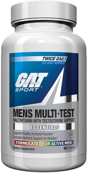 Вітамінно-мінеральний комплекс для чоловіків German American Technologies Men's Multi+Test 60 tabs Луцьк - фото 1