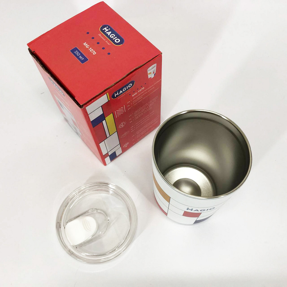 Термочашки для горячих напитков Magio, Термос для теплых напитков, Термос в виде бутылки OZ-21 Львов - изображение 6