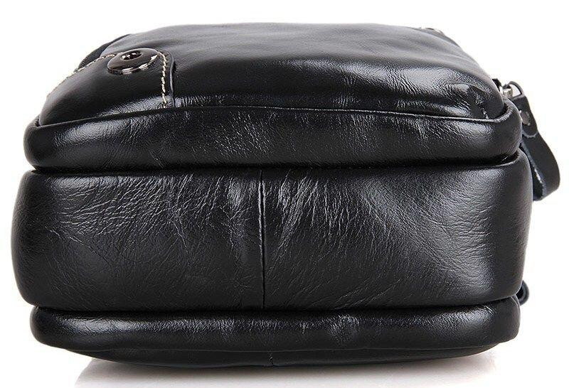 Сумка чоловіча Vintage 14437 Чорна Київ - фото 7