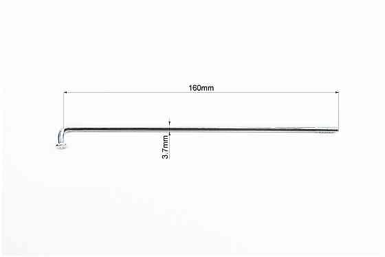 Loncin LX200GY-3 Спиця заднього колеса L=160мм, D=3,7мм, к-кт 36шт Киев