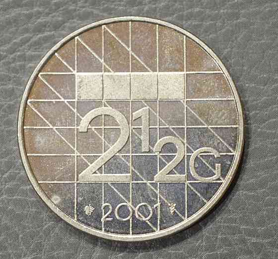 Нідерланди 2 1/2 гульдена 2001 рік Полтава