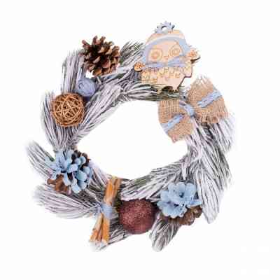 Різдвяний вінок YES! Fun з прикрасою Норвезька казка 15 cм (903779) Вінниця