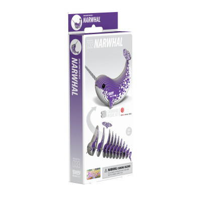 Пазл Eugy 3D Зоопарк Нарвал (XEG-033) Винница - изображение 2