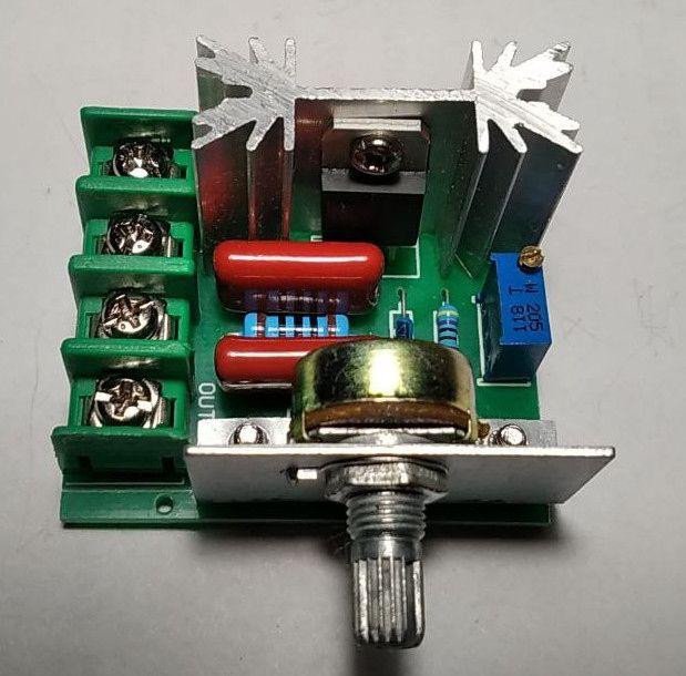 AC регулятор мощности, диммер 2000 Вт 220 Вольт. Полтава - изображение 1
