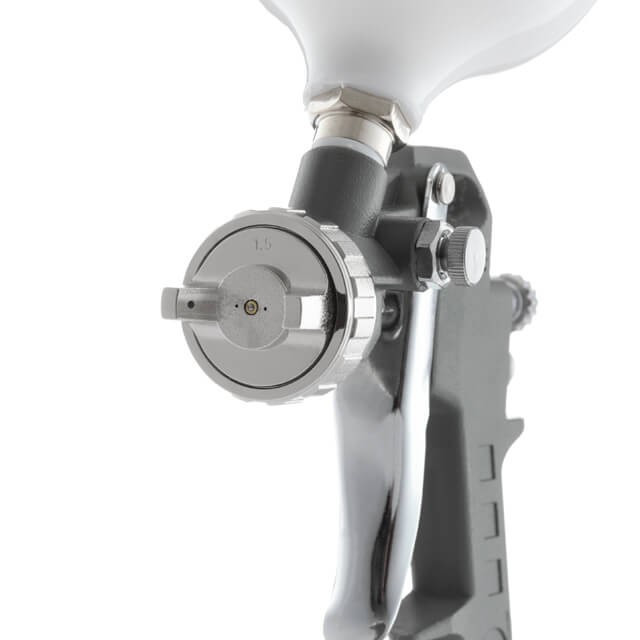 Краскопульт пневматичний HP INTERTOOL PT-0204: 190 л/хв, діаметр форсунки 1.5мм, 600 мл бачок Київ - фото 9