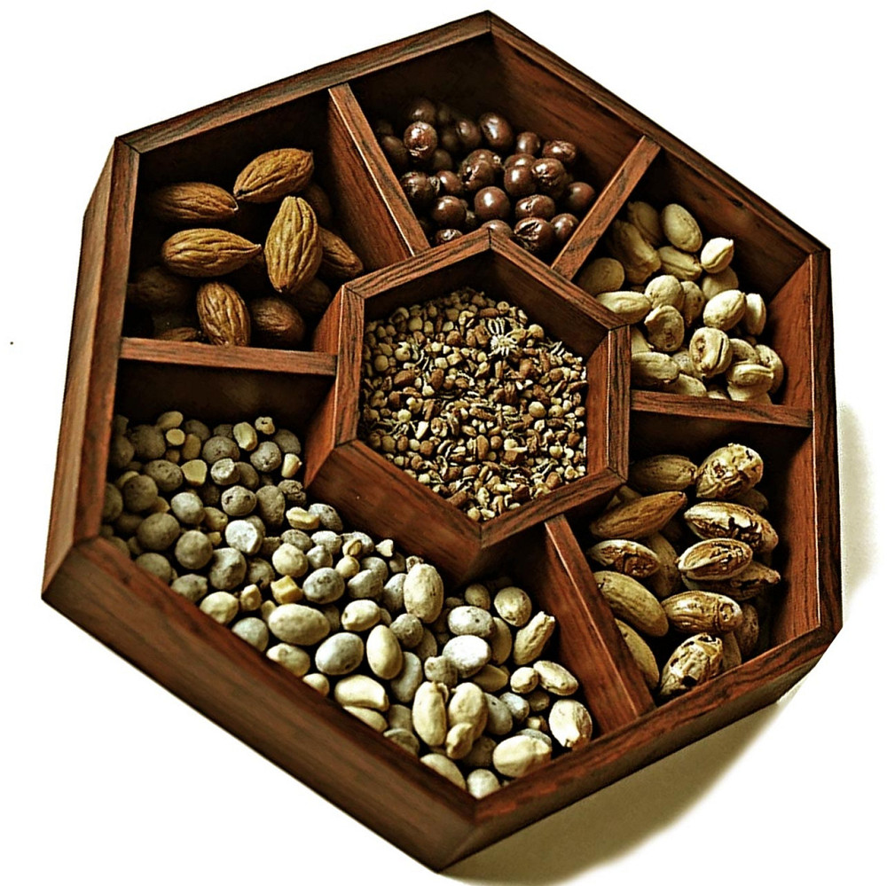 Менажница деревянная 