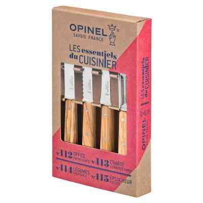 Набір ножів Opinel Les Essentiels Olive 4шт (002163) Вінниця
