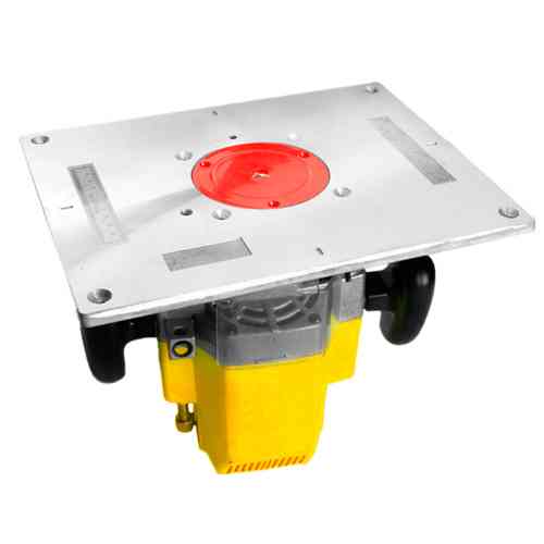 Пластина для фрезера 300x235x9.5мм со сменными кольцами, алюминиевая Винница