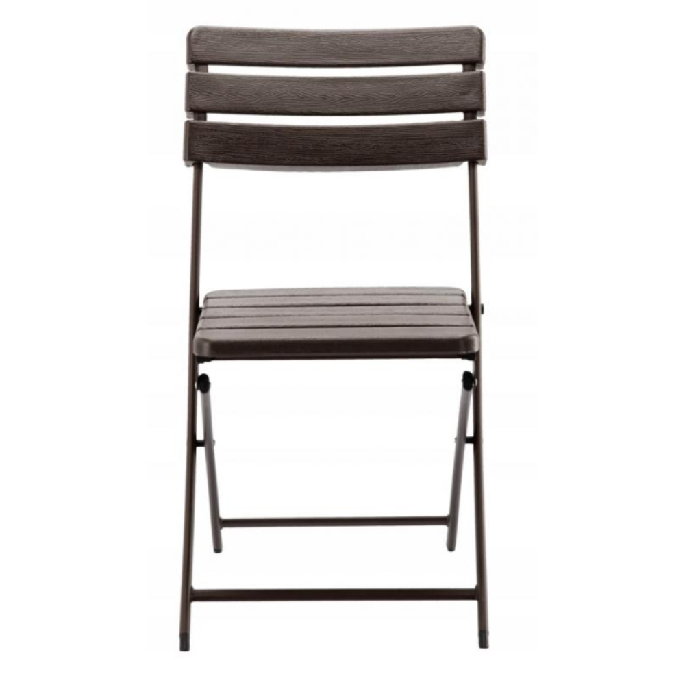 Стілець садовий Chomik MANGO складаний коричневий Київ - фото 3