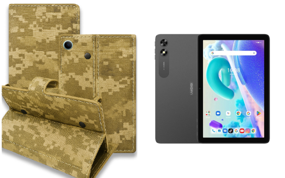 Книга-трансформер для планшета Umidigi G2 Tab, цвет Black Pixel Киев