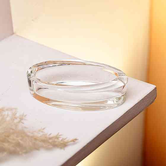 Yiwu Скляна попільничка для сигарет 13х7.5х2.5 см попільничка декоративна настільна HP-4-133 Киев