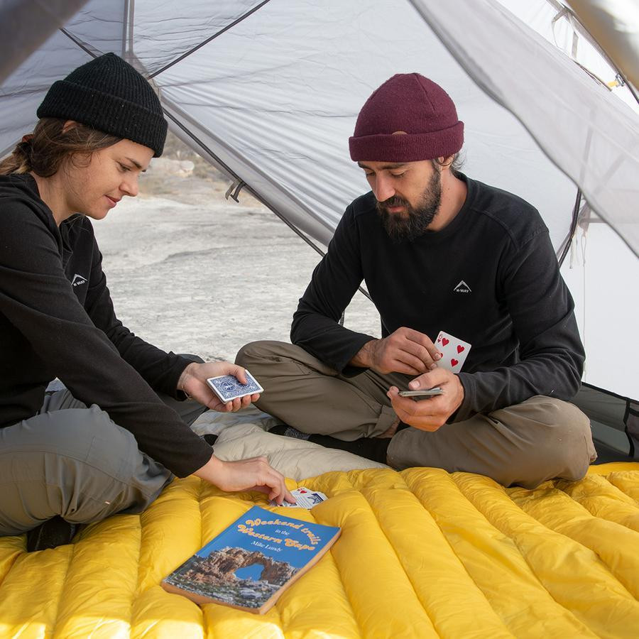 Палатка сверхлегкая двухместная с футпринтом Naturehike Mongar NH17T007-M, 20D, серый Киев - изображение 5