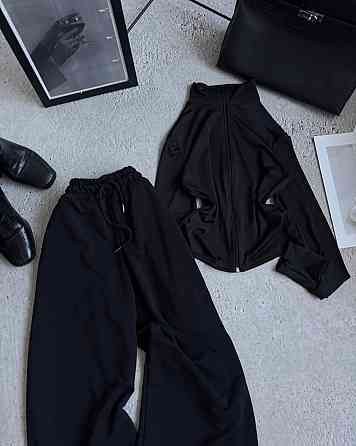 Женский стильный повседневный костюм двойка двунить Одесса