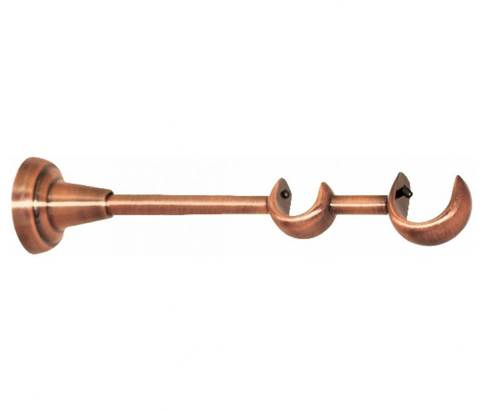 Тримач Orvit ВІДКРИТИЙ дворядний до стіни 25\19 мм МІДЬ Львов - изображение 1