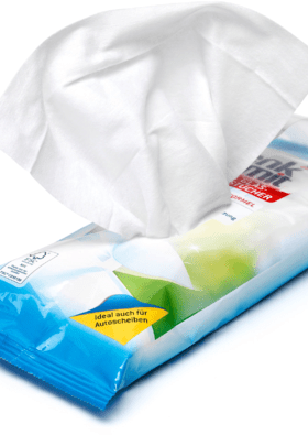 Denk mit, салфетки для чищення скла вологі, 20 шт Німеччина Львів - фото 2