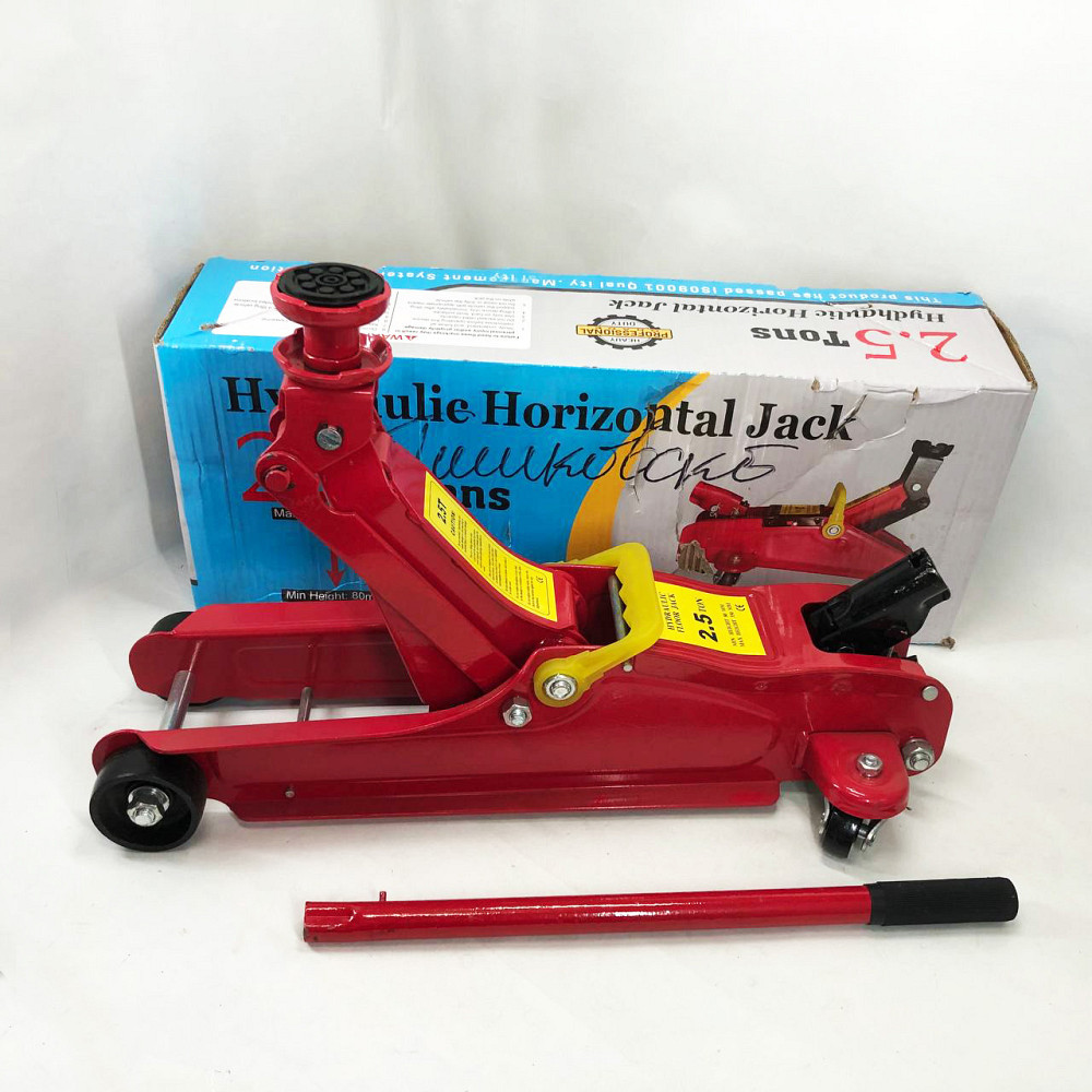 Домкрат гідравлічний підкатний PY-165 до 2.5т Київ - фото 3