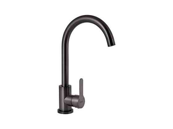 Смеситель на мойку графит Pure 015F (k35) BRIPUR015FGRP ТМ Brinex Киев