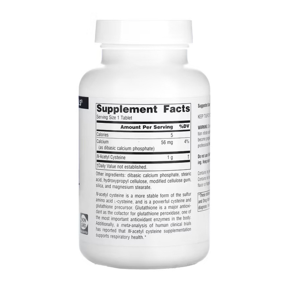 N-Acetyl Cysteine 1000mg - 120 tabs (До 04.26) Київ - фото 2