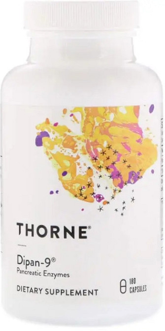 Панкреатин Thorne Dipan-9 Pancreatic Enzymes 180 капс Киев - изображение 1
