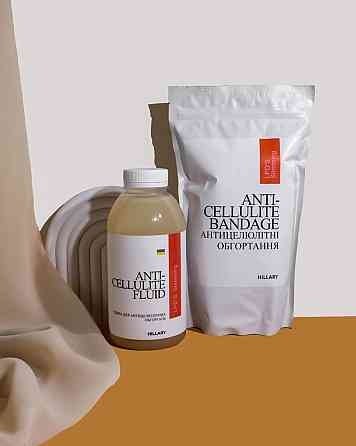 Рідина для антицелюлітних ліпосомальних обгортань Hillary Anti-cellulite Bandage LPD'S Slimming Fluid, 500 мл Київ