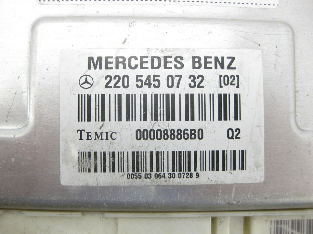 Mercedes-Benz  A2205450732 Блок керування пневмопідвіскою S-class short W220 S-class long V220 Одесса - изображение 5