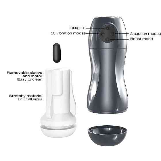 Вибромастурбатор Dorcel  BLOWJOY VIBE, эффект всасывания Sex Aura Киев