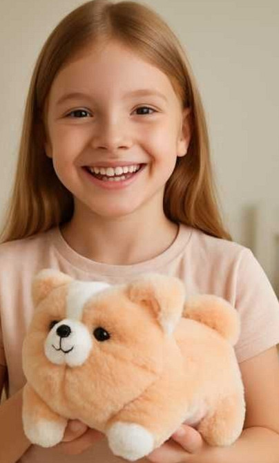 Інтерактивний песик Коргі 2506 сенсорний повторює заплющування очей. Київ - фото 1