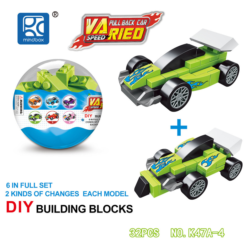 Конструктор Mindbox Гоночна машинка інерційна в асортименті (6764602) Київ - фото 7